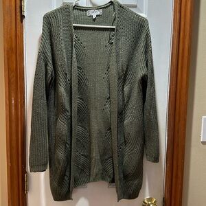 ▪️OLIVE GREEN CARDIGAN
